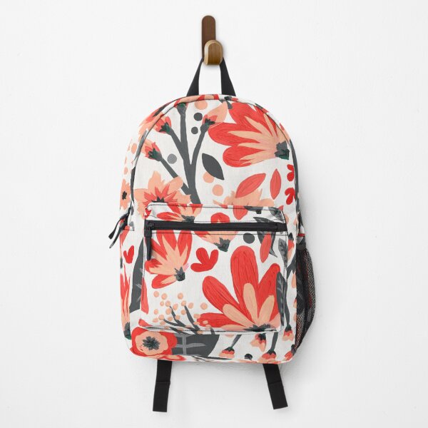 Item preview, Mixed Florals – Coral designed and sold by Cat Coquillette.