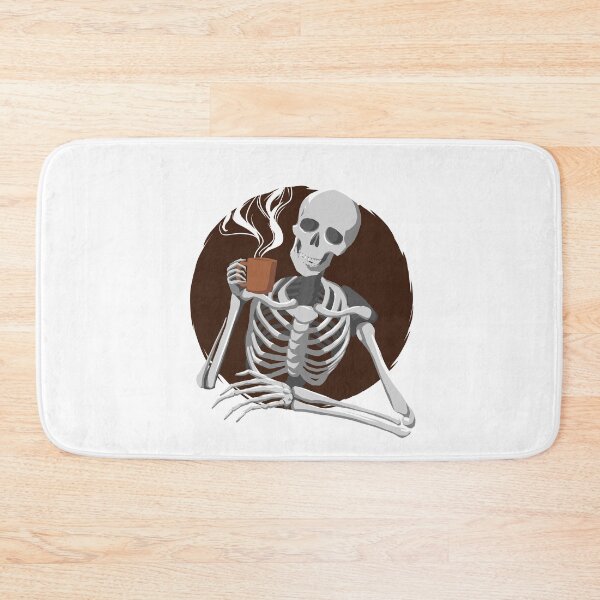 Item preview, Skeleton Drinking Coffee designed and sold by Ric Gilar.