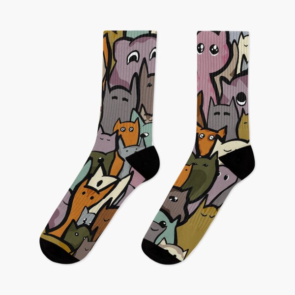 Item preview, A Clowder of Cats Pattern  designed and sold by jessieartsdaily.