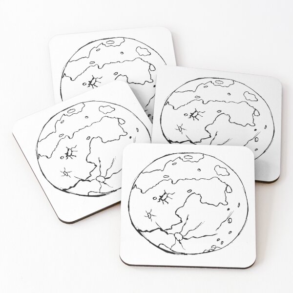 Item preview, The Moon designed and sold by SparkPrintsandDesigns.