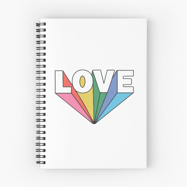 Item preview, love - vintage retro sticker design rainbow designed and sold by cameronbaba.