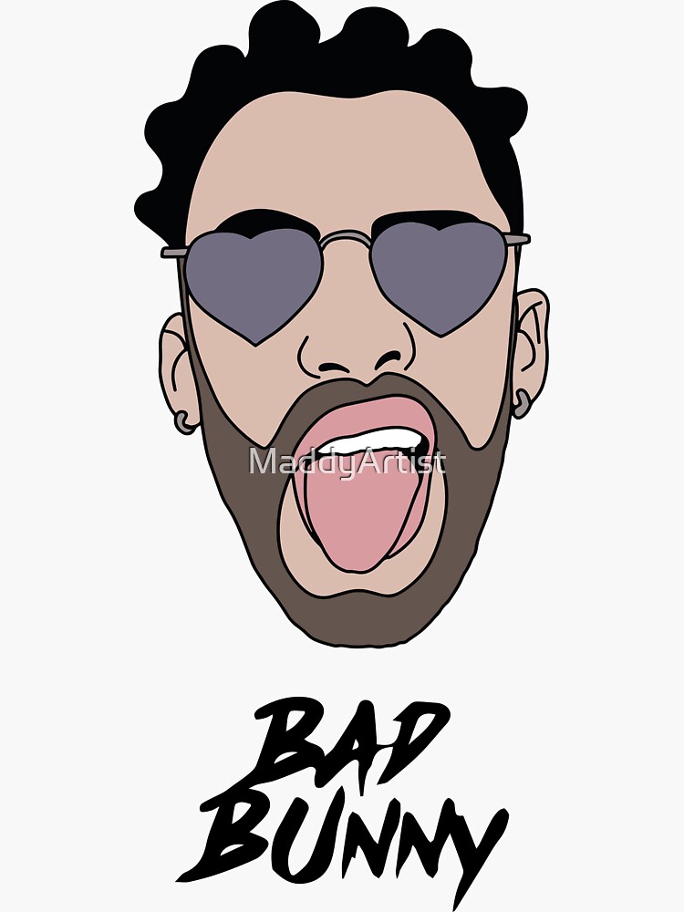 Download "Bad Bunny Illustration, Yo Perreo sola, j balvin svg ...