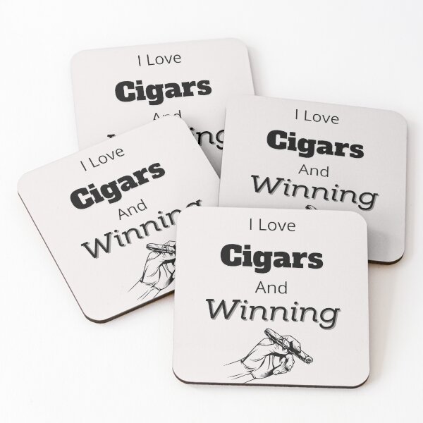 Item preview, I Love Cigars and Winning! designed and sold by Millenial Designs.