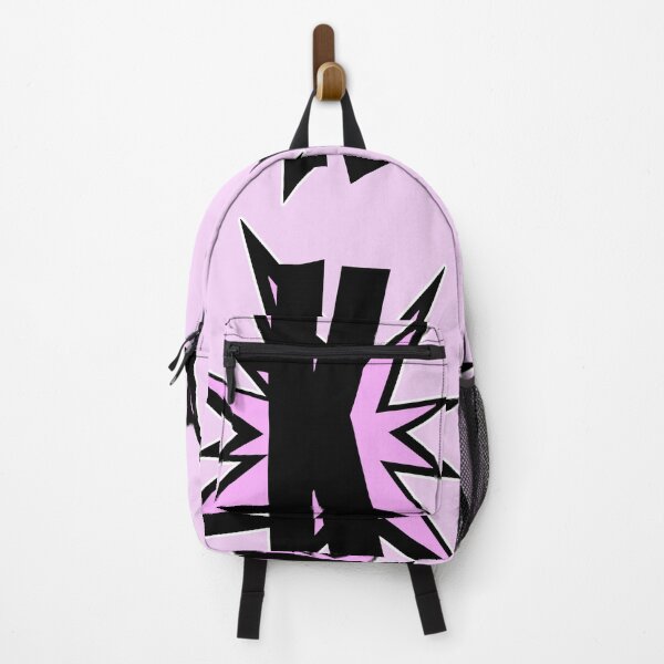 Item preview, K letter comic art pink alphabet monogram - initials designed and sold by MadandMean.