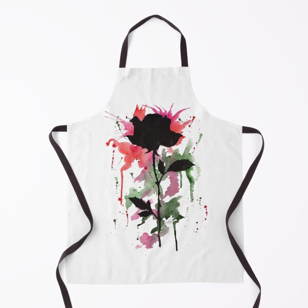 Item preview, Red Pink Rose Silhouette designed and sold by MenagerieMayhem.
