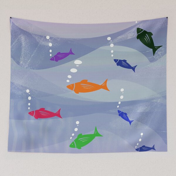 Artikelvorschau, Sealife, digitale Fischkunst entworfen und verkauft von hvasilevshop.