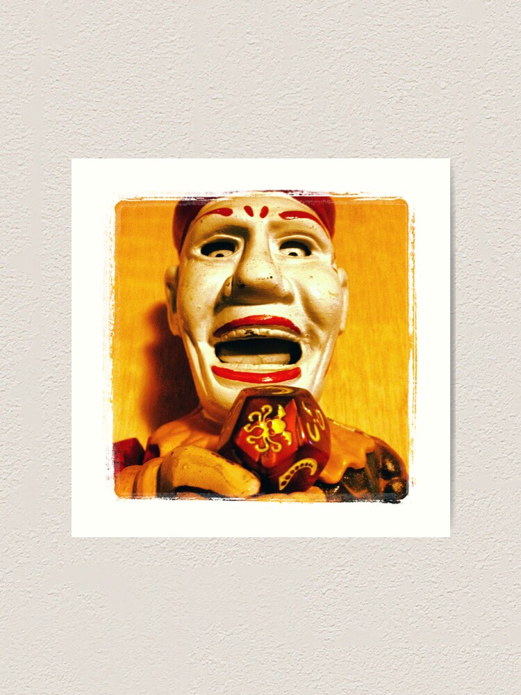 Alternate view of The Klown in Yellow Art Print