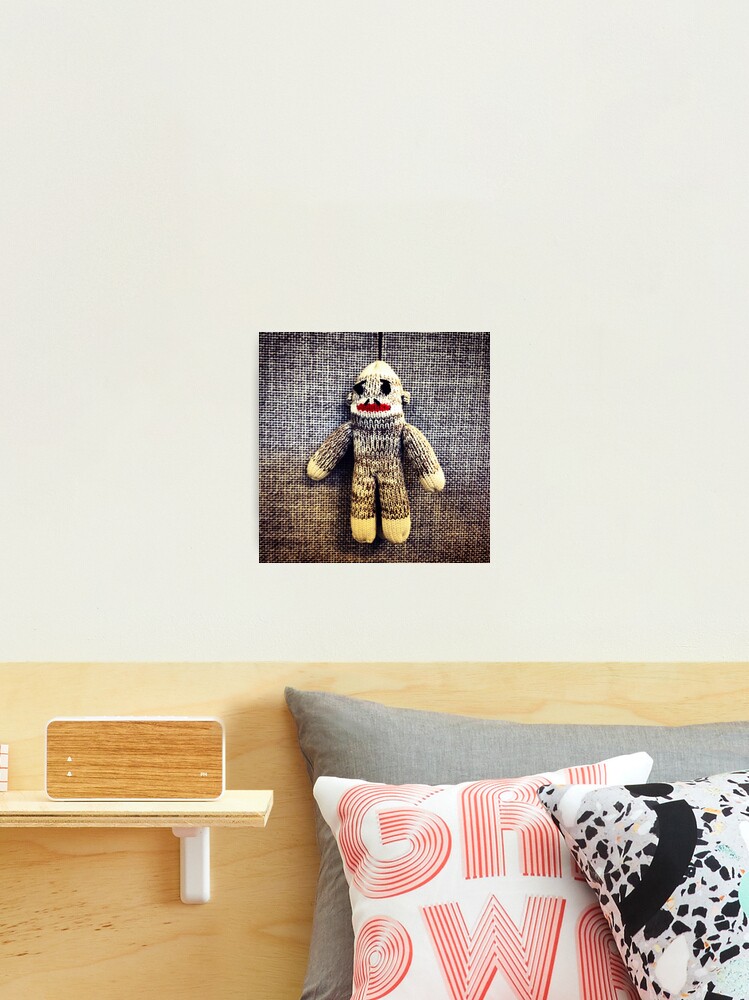 Thumbnail 1 of 3, Photographic Print, Sock Monkey designed and sold by Craig Medeiros.