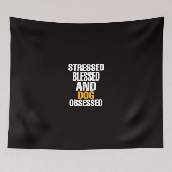 Item preview, stressed dog designed and sold by medbouk1.