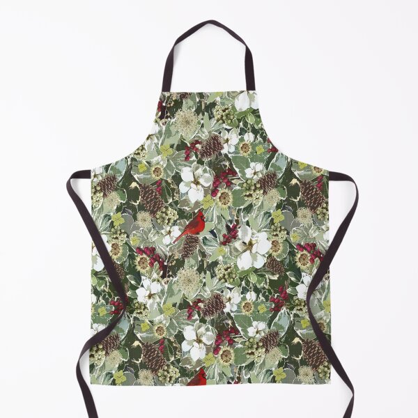 Item preview, Winter Holiday Floral with Birds designed and sold by Cheryl Welch.