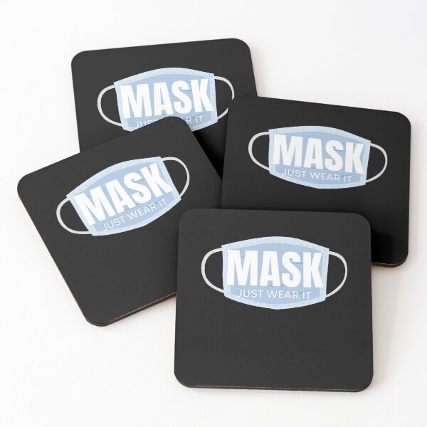 Item preview, Mask just wear it funny art designed and sold by AnujShah7.