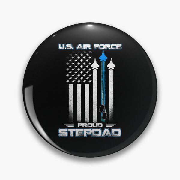 Artikelvorschau, Stolze US-Luftwaffe Stepdad Military Veteran Pride US-Flagge entworfen und verkauft von TimoJohnson78.