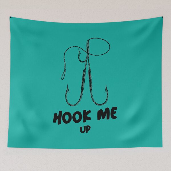 Item preview, Happy Fishing Hook Me Up designed and sold by SaSaBoutique.