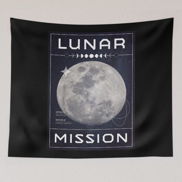 Item preview, Lunar Mission Space designed and sold by PaulSDesign.
