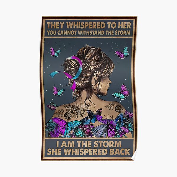 They Whispered to Her Poster