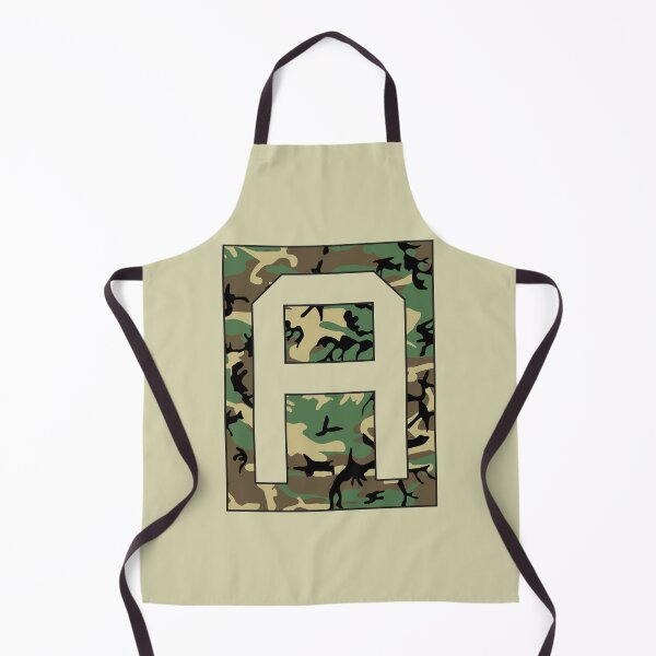 Item preview, Letter "A" Military Camo Stencil font designed and sold by 65 MCMLXV.