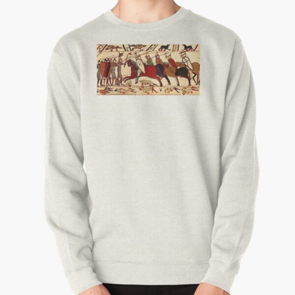 Bayeux Tapestry. Battle of Hastings. 1066. Pullover Sweatshirt