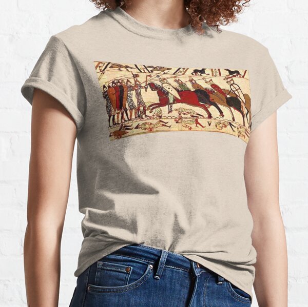 Bayeux Tapestry. Battle of Hastings. 1066. Classic T-Shirt