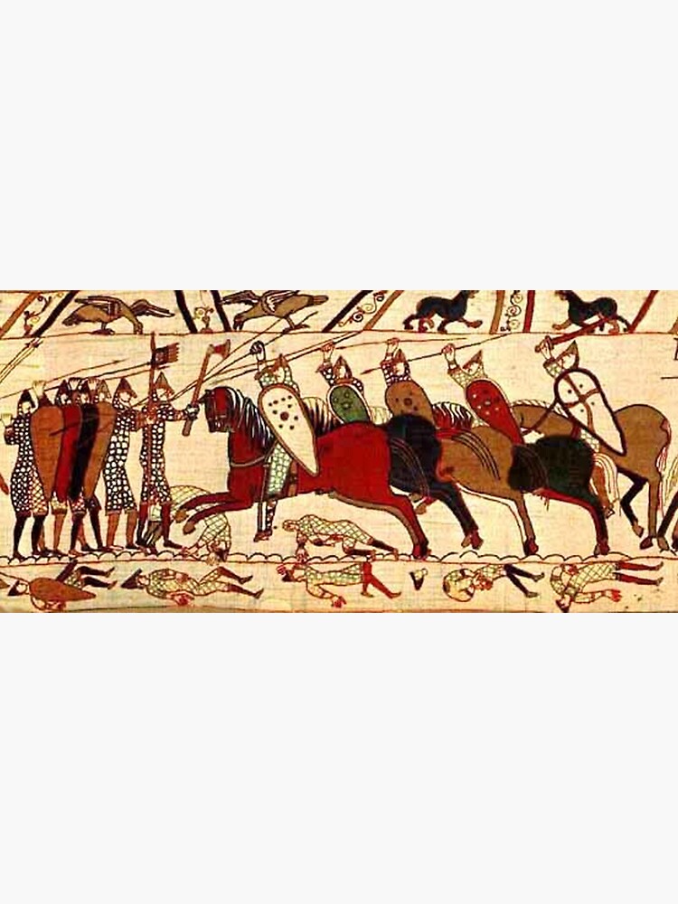 Bayeux Tapestry. Battle of Hastings. 1066. by TOMSREDBUBBLE