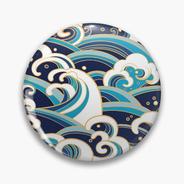 Artikelvorschau, Crashing Waves Pattern entworfen und verkauft von machmigo.