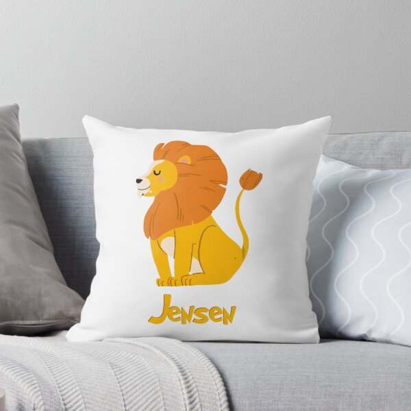 Item preview, Jensen Lion Baby Boy Wild Animal Name designed and sold by HelloFromAja.