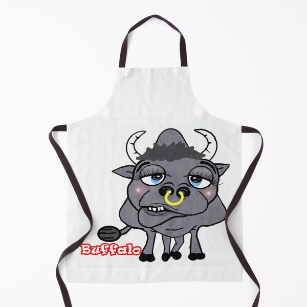 Item preview, Animal - Buffalo  designed and sold by Shirley cute art .