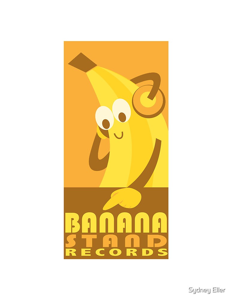"Banana Stand Records" by Sydney Eller Redbubble