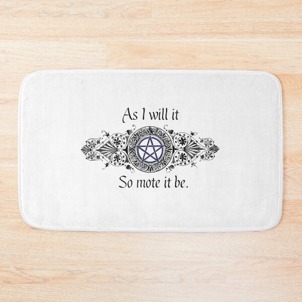 Item preview, As I will it, So mote it be designed and sold by The Cottage Cauldron.