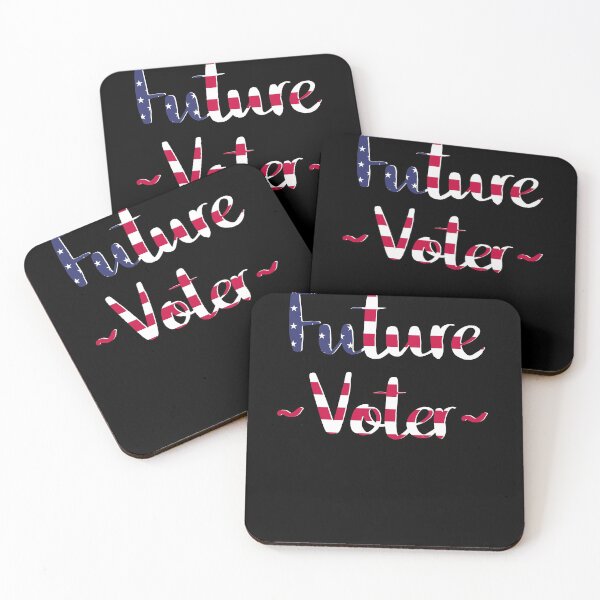 Item preview, Future Voter Election Voting 2020 Patriotic American Flag Design For Kids Teens designed and sold by FunnySunny T-Shirts.