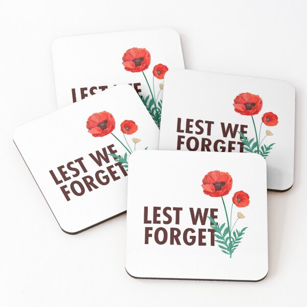 Item preview, Lest We Forget War Remembrance Red Poppy designed and sold by yisela.