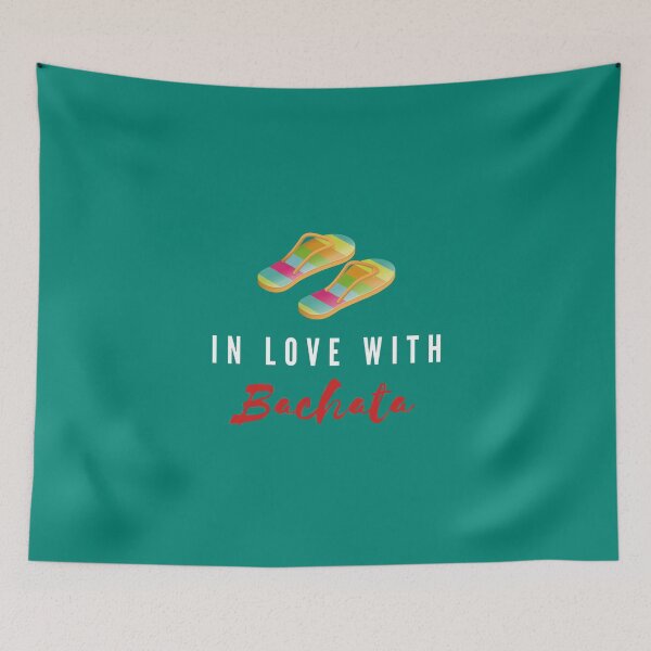 Item preview, In love with Bachata - Flip Flops designed and sold by Toro-design.