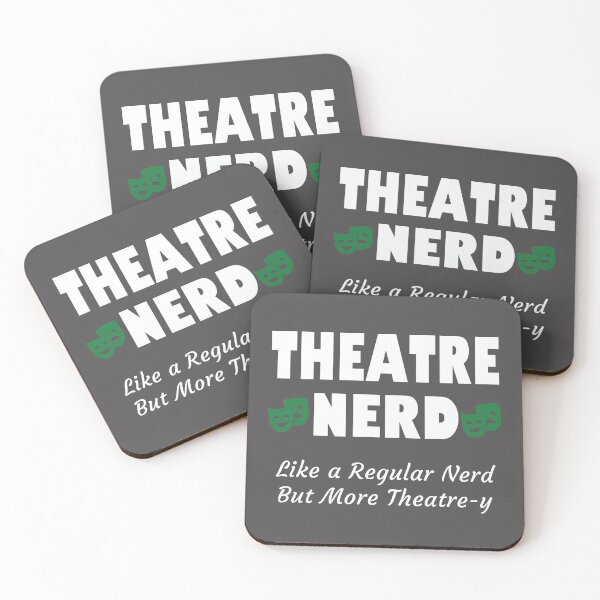 Item preview, Theatre Nerd - Like a Regular Nerd but Theatre-y designed and sold by KristyBDesigns.