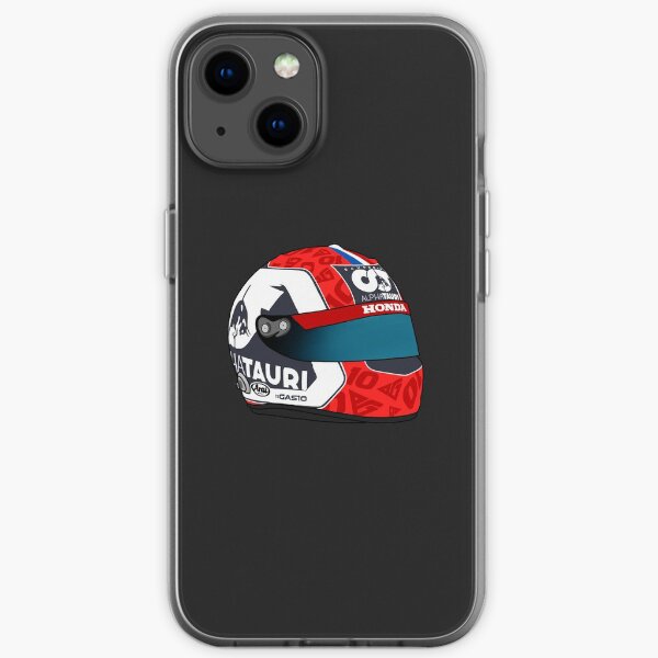 Casque Pierre Gasly 2020 F1 Coque souple iPhone