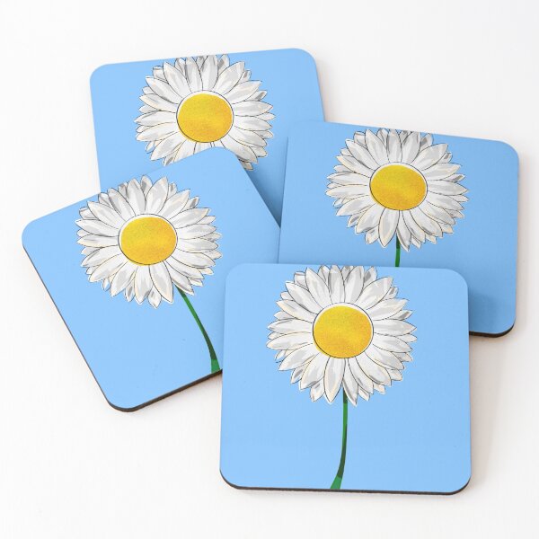 Item preview, Daisy Flower (Blue) designed and sold by alecoelho1.