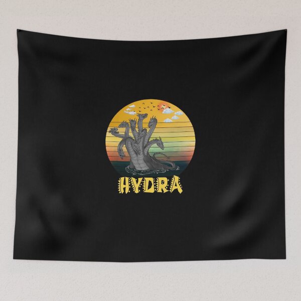 Item preview, Hydra retro style designed and sold by SidTastic .