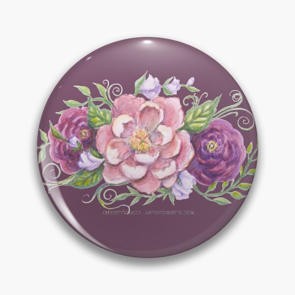 Item preview, Watercolor Flowers designed and sold by Christy Grace.