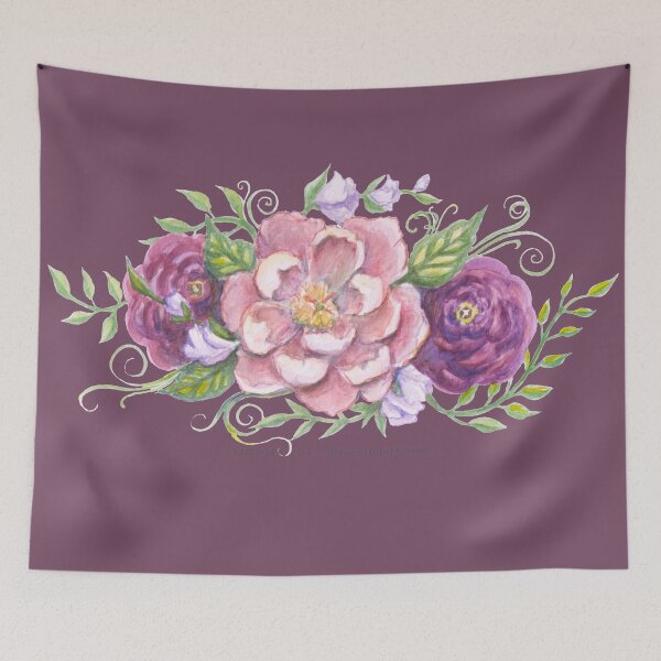 Item preview, Watercolor Flowers designed and sold by Christy Grace.