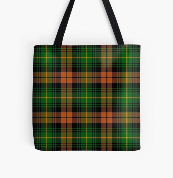 Martin Ancient Tartan | Clan Martin | Cute Tartan All Over Print Tote Bag