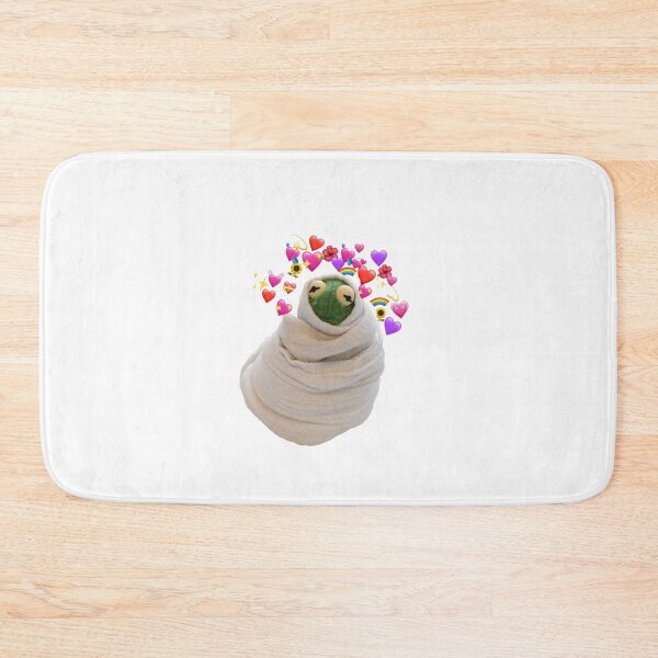 Item preview, kermit wrapped in a towel designed and sold by EliBezalel.