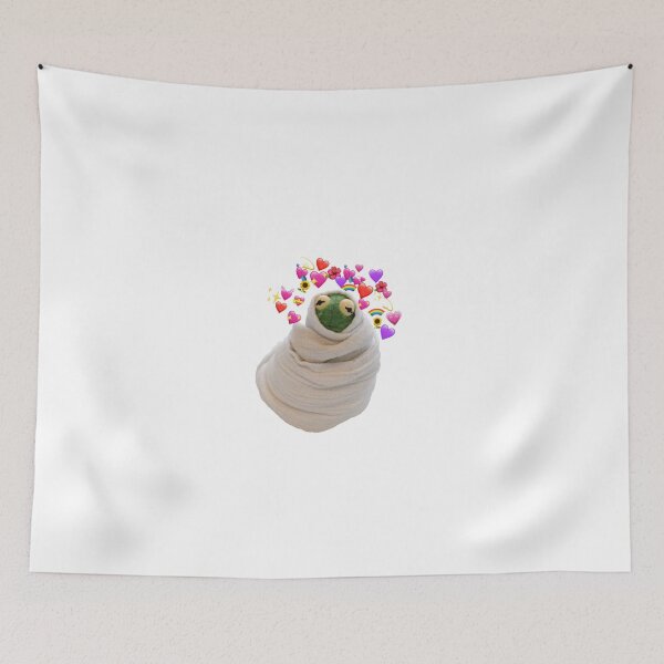 Item preview, kermit wrapped in a towel designed and sold by EliBezalel.