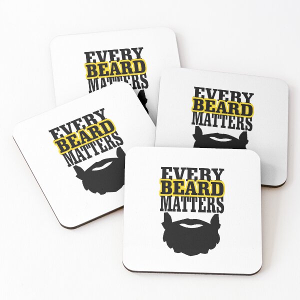 Item preview, Every Beard Matters Black designed and sold by frankuffmann.