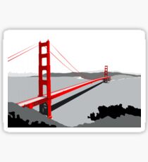 Golden Gate Bridge Sticker