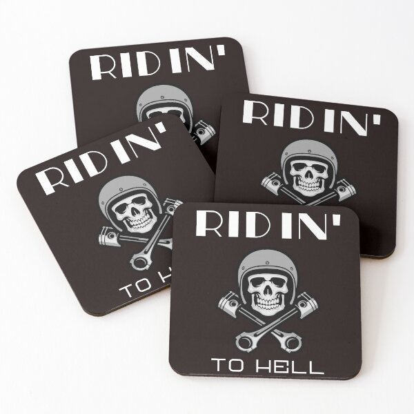 Item preview, RIDIN' TO HELL designed and sold by CoopClothing.