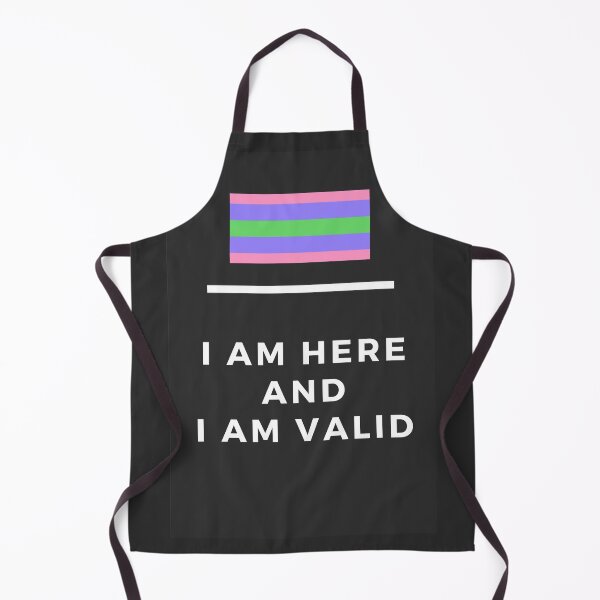 Item preview, I Am Valid Rectangle Graphic - Trigender designed and sold by thesassypanda.