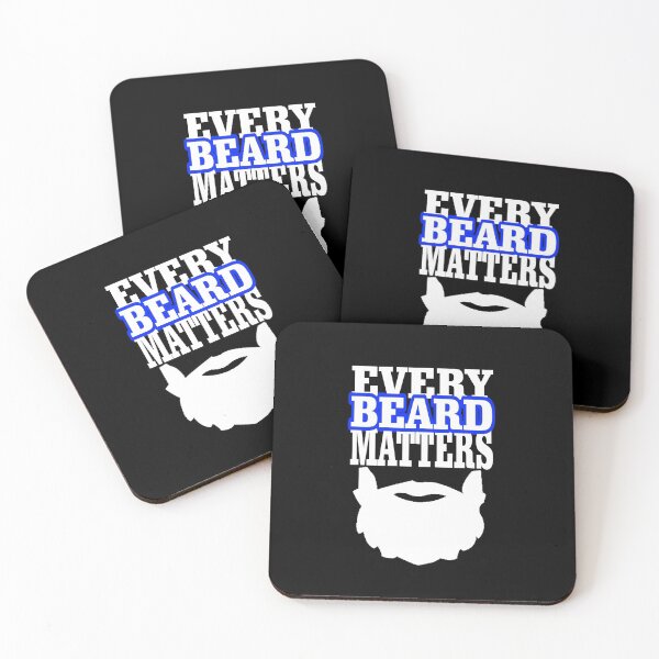 Item preview, Every Beard Matters White designed and sold by frankuffmann.