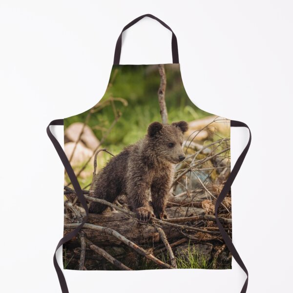 Item preview, Cute Baby Bear in Woods designed and sold by mwagie.