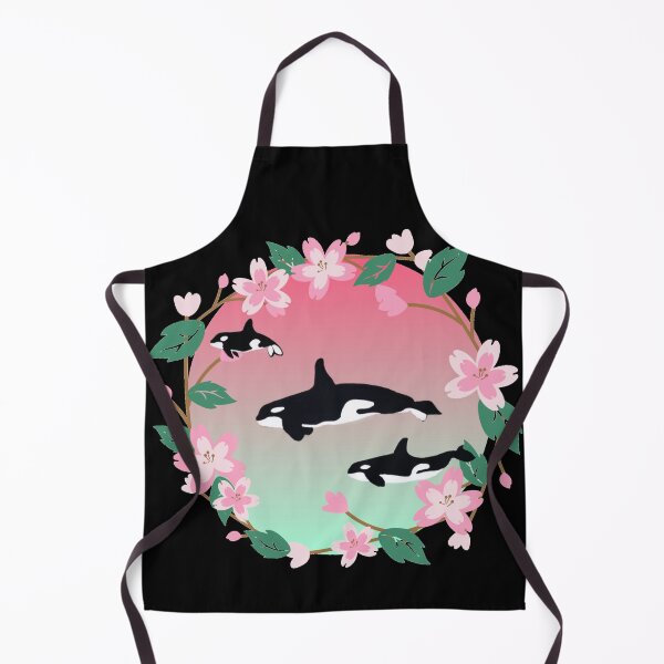 Item preview, Orca Cherry Blossoms designed and sold by RiverOrchid.