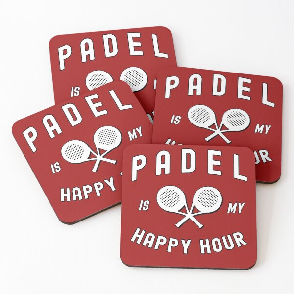 Item preview, Padel Tennis is my Happy Hour 2.0 designed and sold by FunSilly.