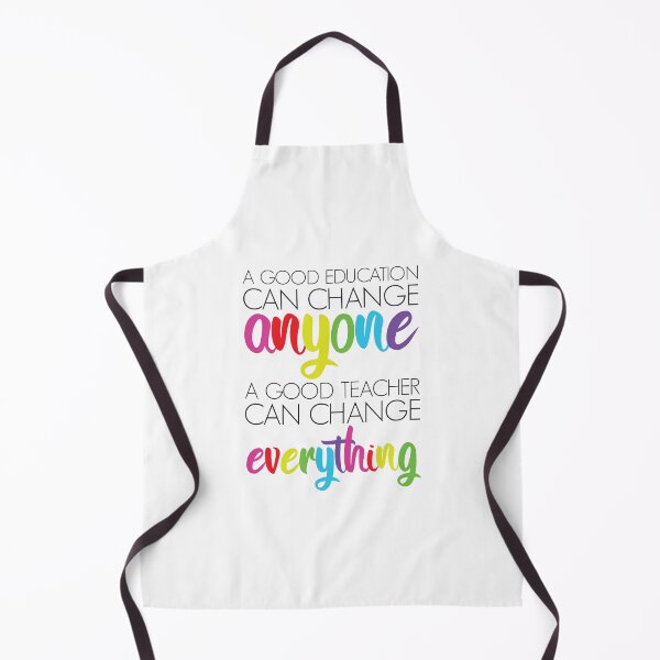 Item preview, A Good Teacher Can Change Everything designed and sold by ladyfacecreates.