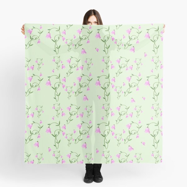 Item preview, Nordic Wildflower Linnea Twinflower Pretty Pink Flowers floral designed and sold by funnytshirtemp.